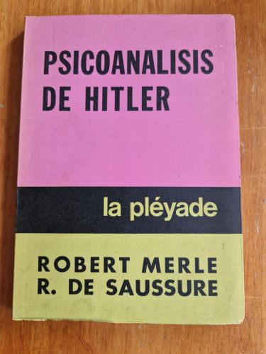 Portada del libro de Psicoanálisis de Hitler