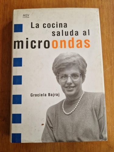 Portada del libro de Cocina Saluda Al Microondas, la