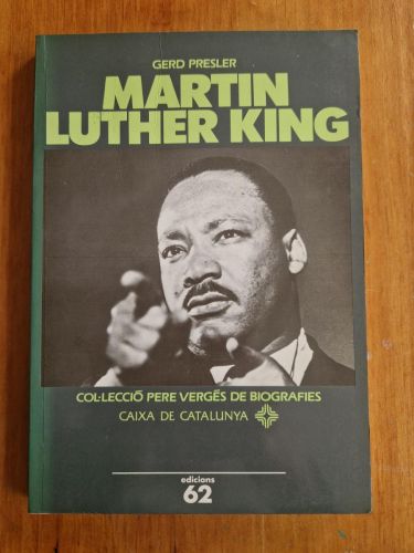 Portada del libro de Martin Luther King