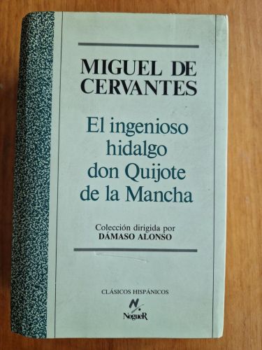 Portada del libro de EL INGENIOSO HIDALGO DON QUIJOTE DE LA MANCHA