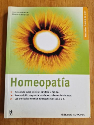 Portada del libro de Homeopatía