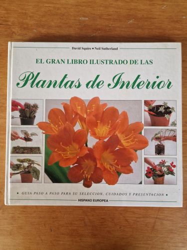 Portada del libro de El gran libro ilustrado de las plantas de interior