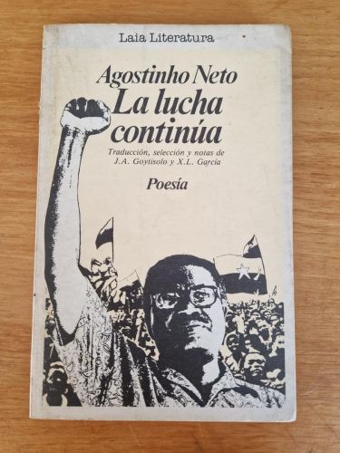 Portada del libro de LA LUCHA CONTINÚA. Poesía (Primera edición)