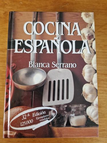Portada del libro de Cocina española
