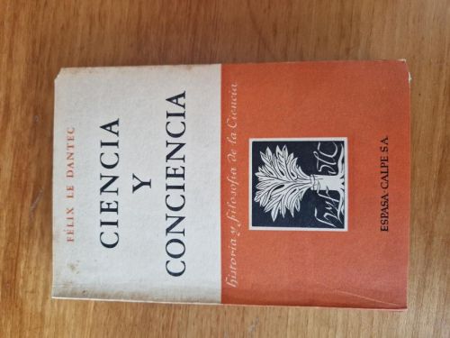 Portada del libro de Ciencia y conciencia. Historia y filosofía de la ciencia.