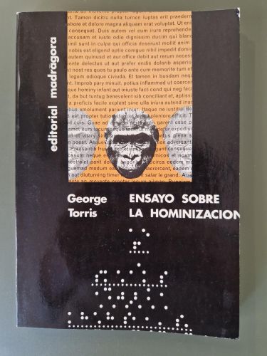 Portada del libro de ENSAYO SOBRE LA HOMINIZACIÓN