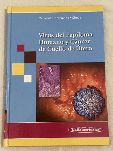 Portada del libro de Virus del papiloma humano y cáncer de cuello de útero