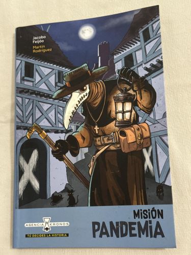 Portada del libro de Misión Pandemia