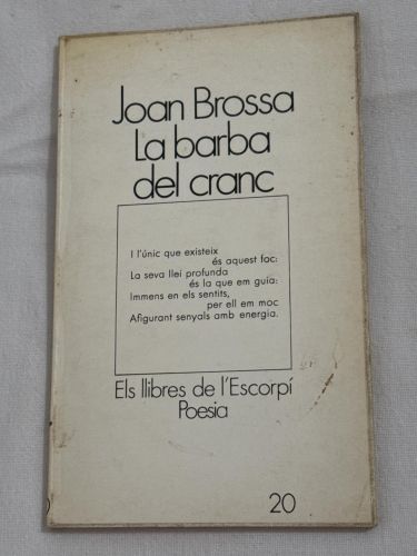 Portada del libro de La barba del cranc