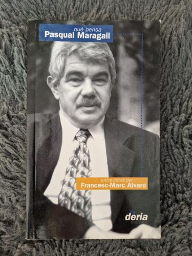 Portada del libro de Què pensa Pasqual Maragall