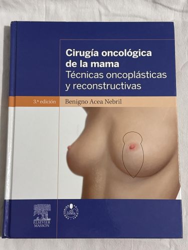 Portada del libro de Cirugía oncológica de la mama 