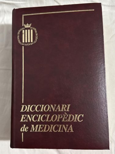 Portada del libro de Diccionari enciclopèdic de medicina