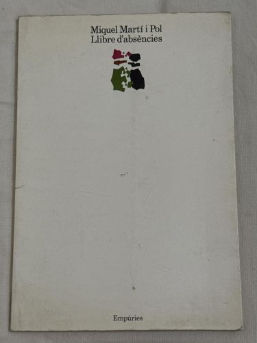Portada del libro de Llibre d'absències