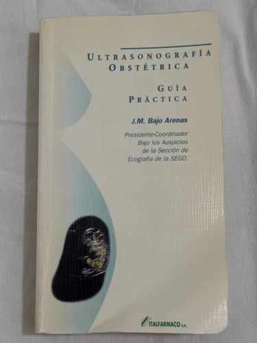 Portada del libro de Ultrasonografía obstétrica guía practica
