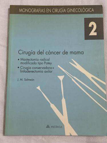 Portada del libro de Cirugía del cáncer de mama