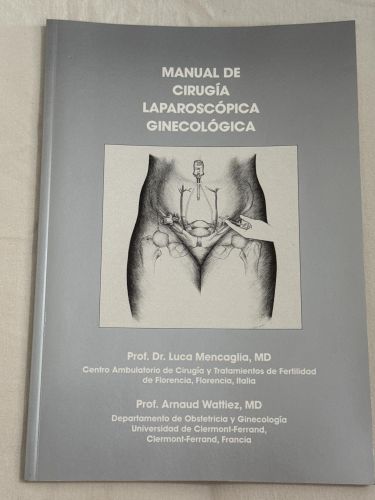 Portada del libro de Manual de cirugía laparoscópica ginecológica