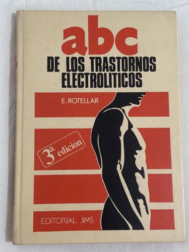 Portada del libro de A B C de los trastornos electrolíticos. 3ra edición