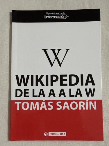 Portada del libro de Wikipedia de la A a la W
