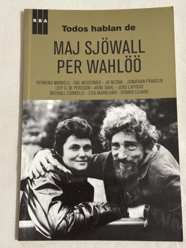 Portada del libro de Todos hablan de Maj Sjöwall y Per Wahlöö