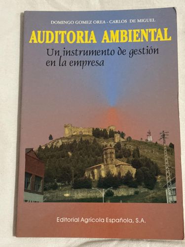 Portada del libro de Auditoría ambiental