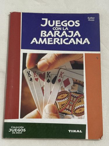 Portada del libro de Juegos con la baraja americana