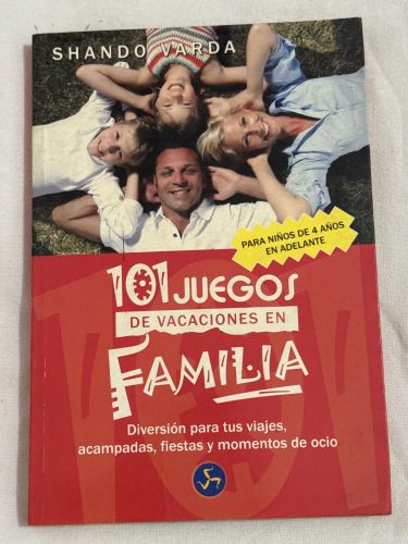 Portada del libro de 101 juegos de vacaciones en familia