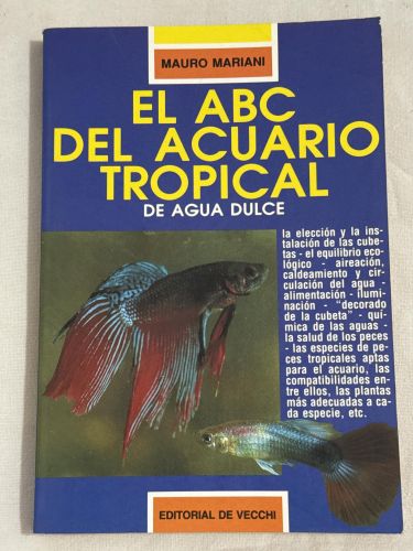 Portada del libro de El ABC del acuario tropical de agua dulce