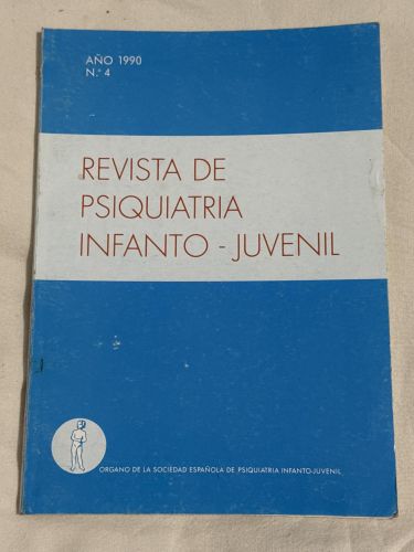 Portada del libro de Revista de psiquiatría infanto juvenil 1990 Nº4