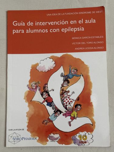 Portada del libro de Guía de intervención en el aula para alumnos con epilepsia