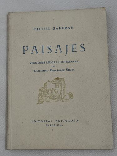 Portada del libro de Paisajes