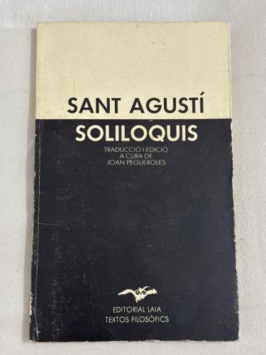 Portada del libro de Soliloquis