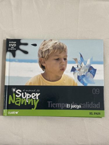 Portada del libro de El Manual de Super Nanny Nº 9 - El juego - incluye DVD