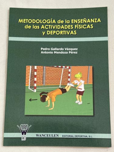 Portada del libro de Metodología de la enseñanza de las actividades físicas y deportivas