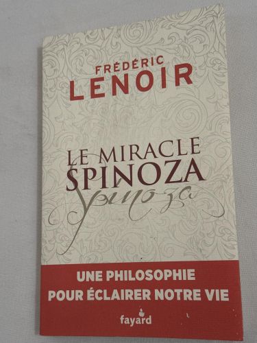 Portada del libro de Le miracle spinoza