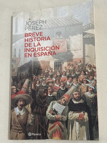 Portada del libro de Breve historia de la inquisición en España
