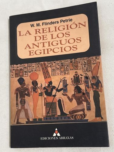 Portada del libro de La religión de los antiguos egipcios