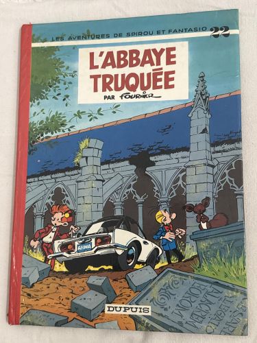 Portada del libro de Spirou et fantasio 22
L'Abbaye truquée