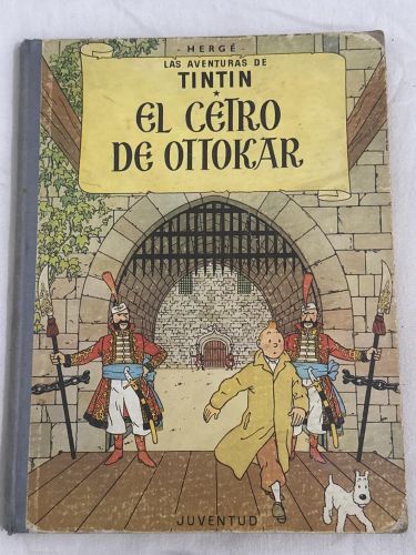 Portada del libro de Las aventuras de Tintin
El cetro de Ottokar