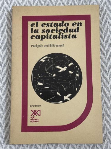 Portada del libro de El estado en la sociedad capitalista