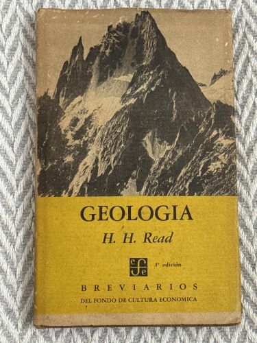 Portada del libro de Geología. Introducción a la historia de la tierra.