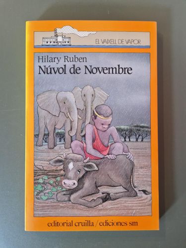 Portada del libro de Núvol de Novembre