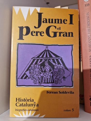Portada del libro de Jaume I Pere el Gran