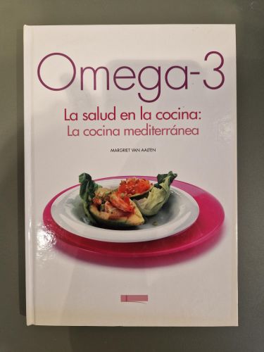 Portada del libro de Omega-3. La salud en la cocina: la cocina mediterránea