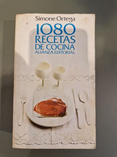 Portada del libro de 1080 recetas de cocina
