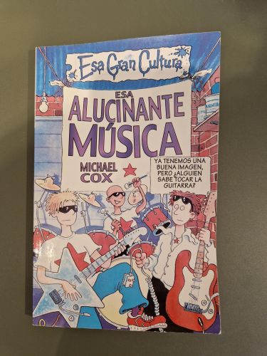 Portada del libro de Esa alucinante música