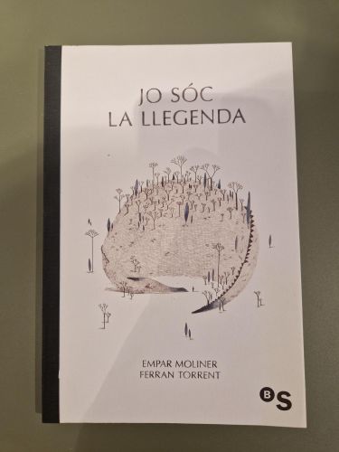 Portada del libro de Jo sóc la llegenda