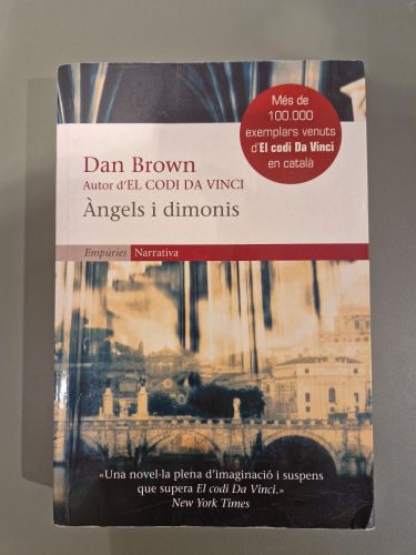 Portada del libro de Àngels i dimonis