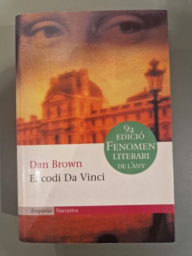 Portada del libro de El codi Da Vinci