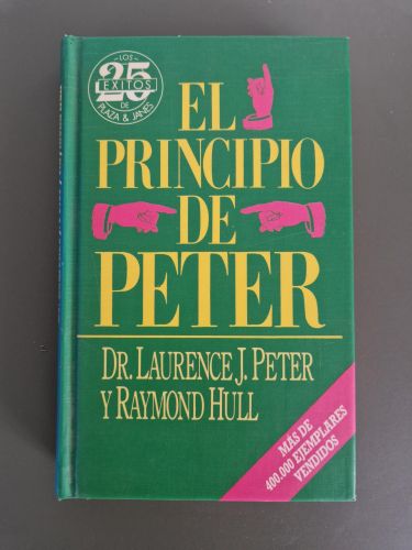Portada del libro de El principio de Peter