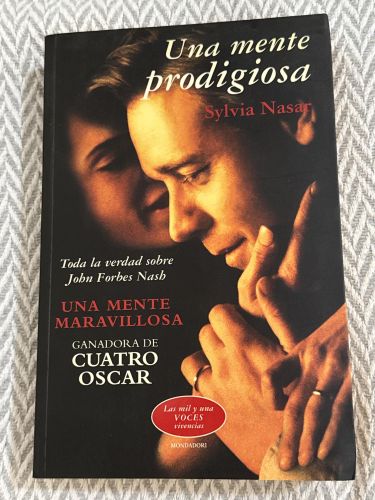 Portada del libro de Una mente prodigiosa